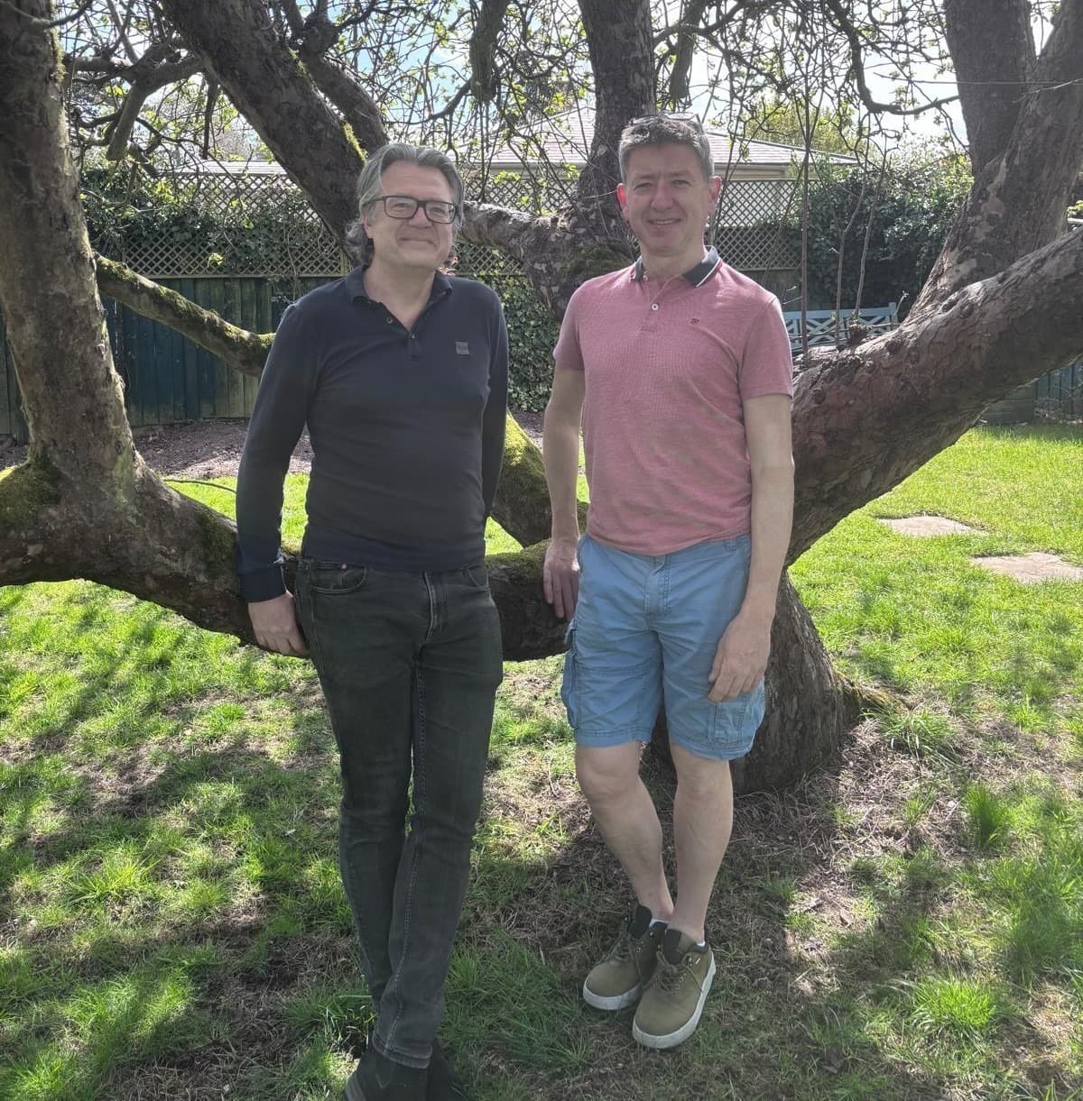 Jez Bezant and James Everard, founders of Stour Valley AI